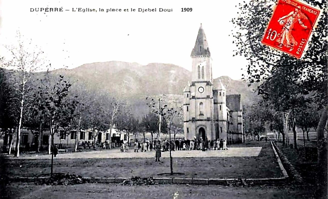 Duperre -Eglise - Place - Djebel Doui - 1909b.jpg